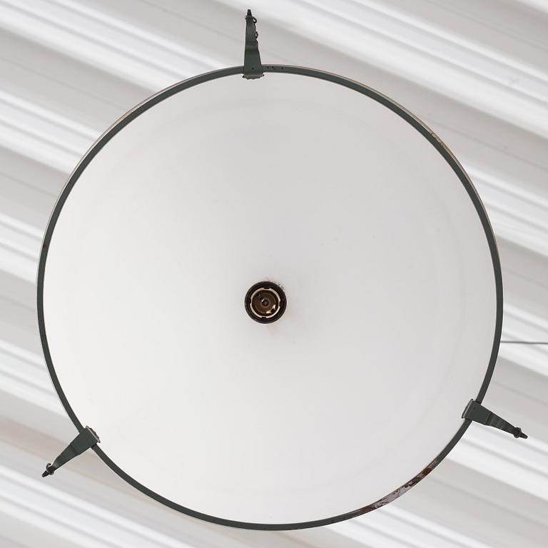 Gunnar Asplund, a ceiling lamp model "6022", Arvid Böhlmarks Lampfabrik, 1920-50s.