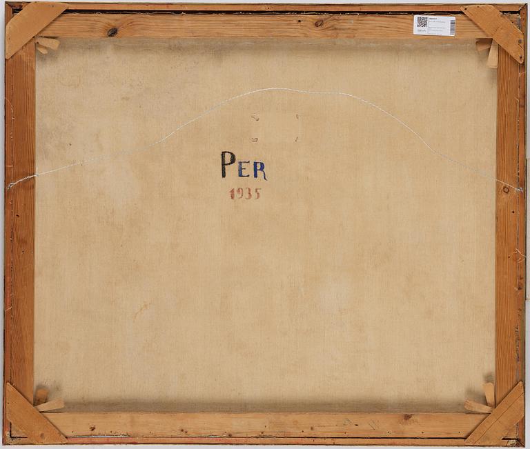 Bror Lindh, Winter Landscape.