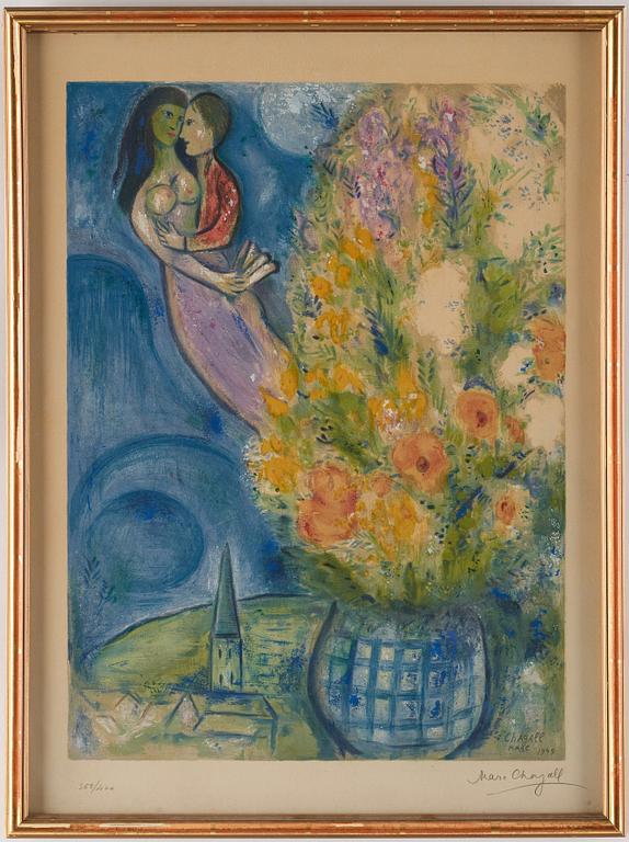 Marc Chagall Efter, "Les Coquelicots".