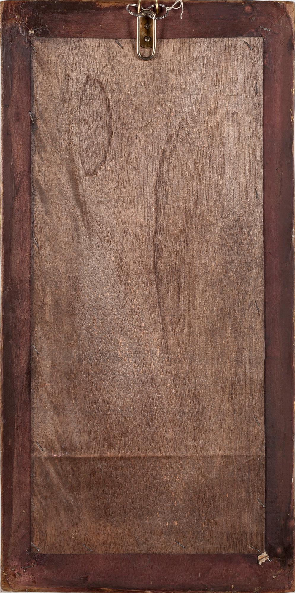 Relief, alabaster, 1900-talets andra hälft.