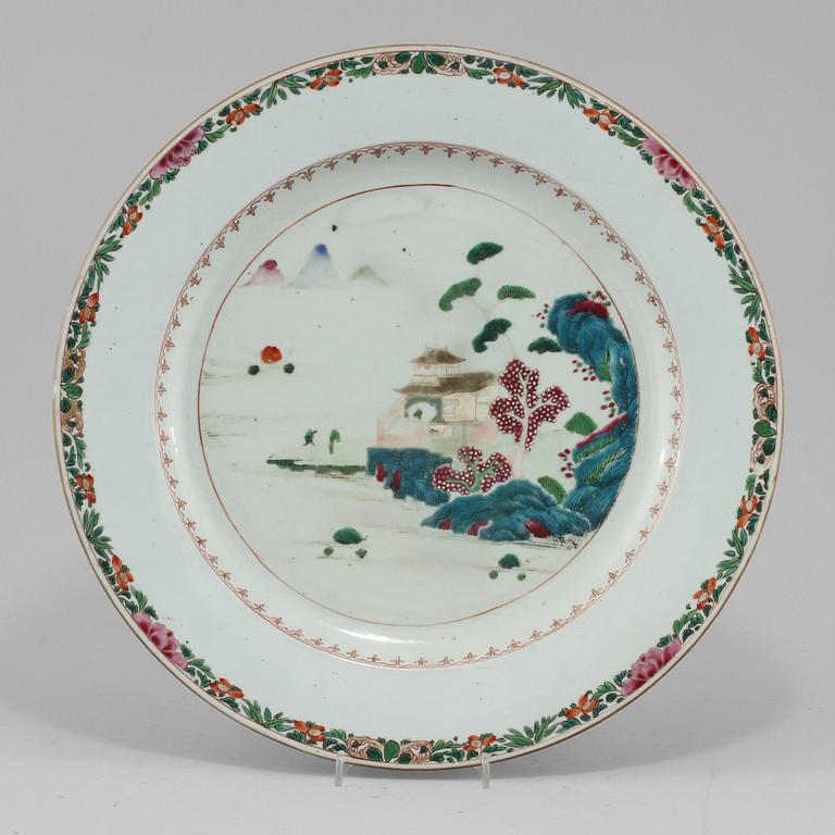 FAT, porslin, Kina, 1700-tal.