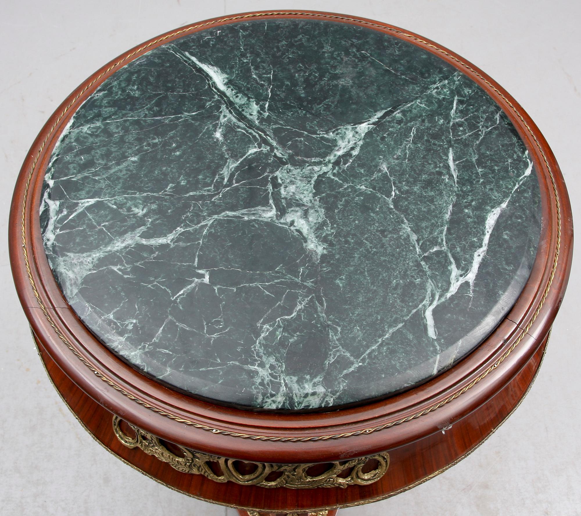 BORD, empirestil, 1900-talets slut.