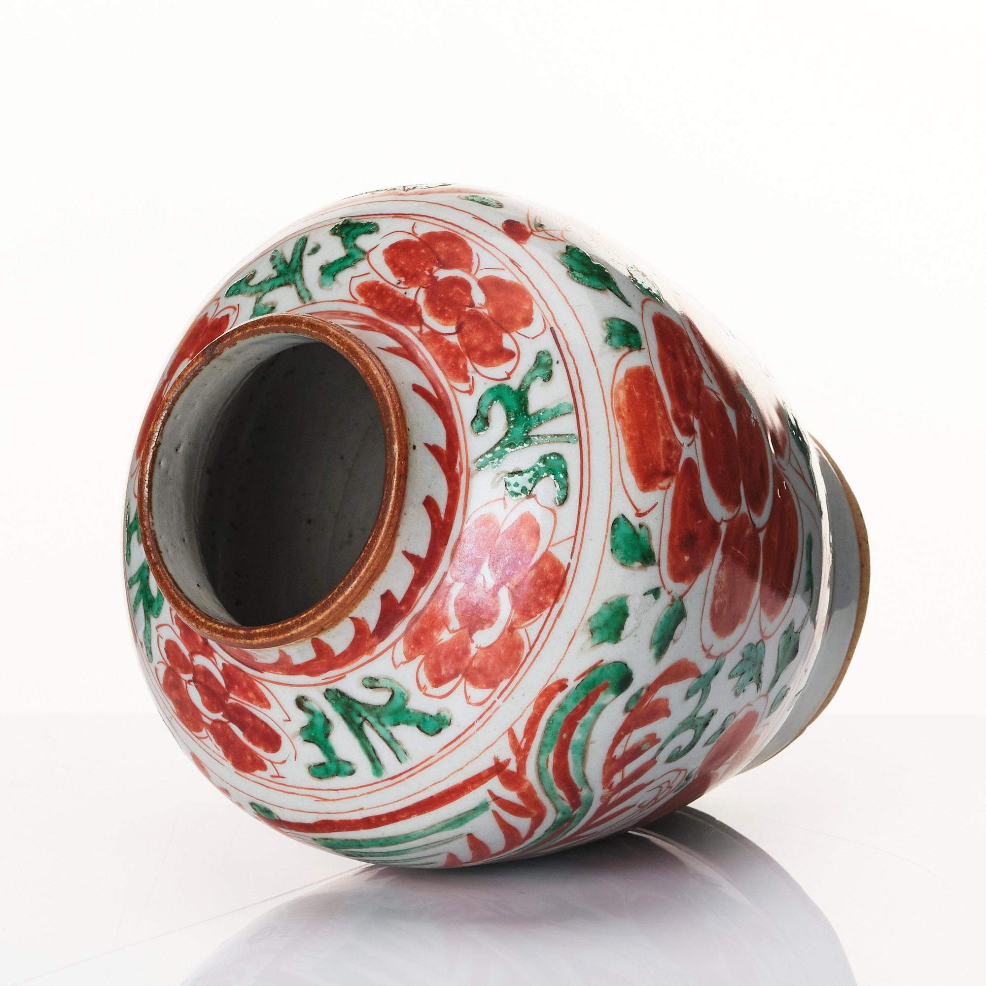 Kruka, porslin. Transition, 1600-tal.