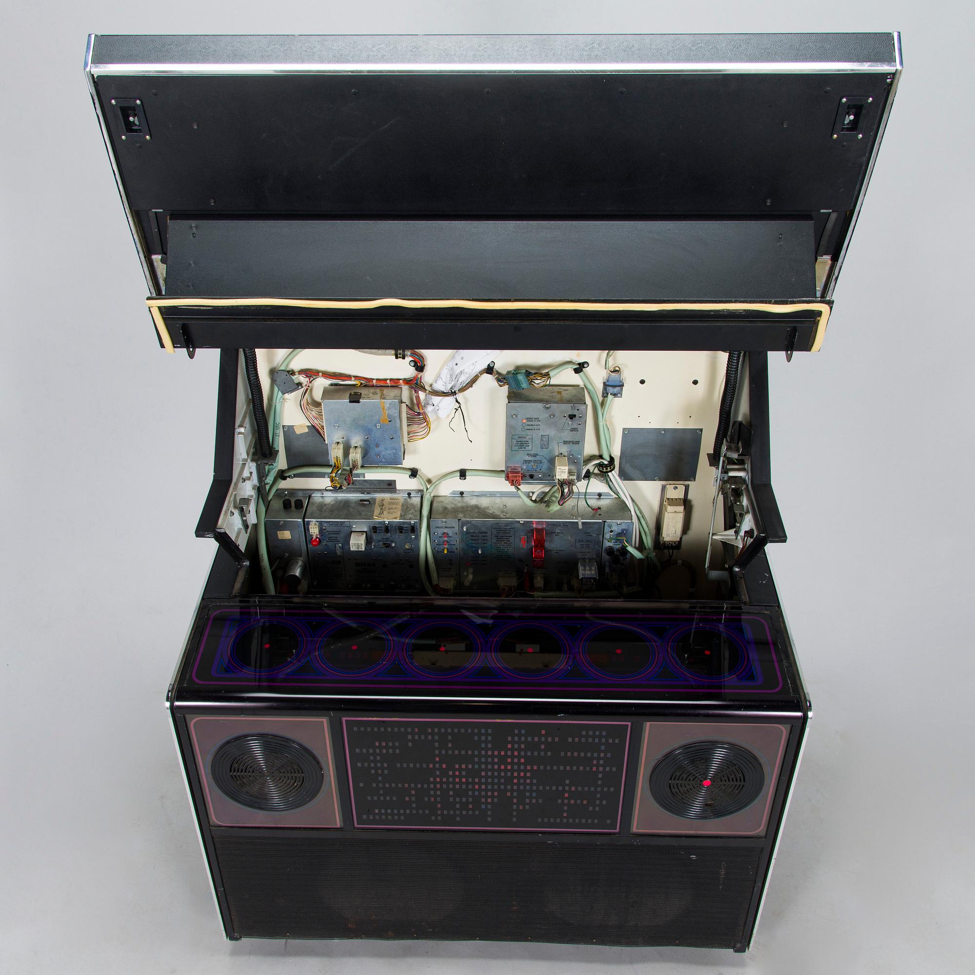 Juke box, "Rock-Ola 454", USA 1970-tal.