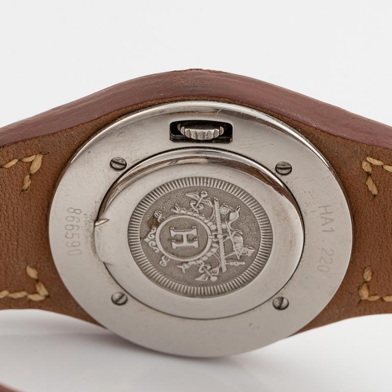 Hermès, Arne, wristwatch, 31,5 mm.