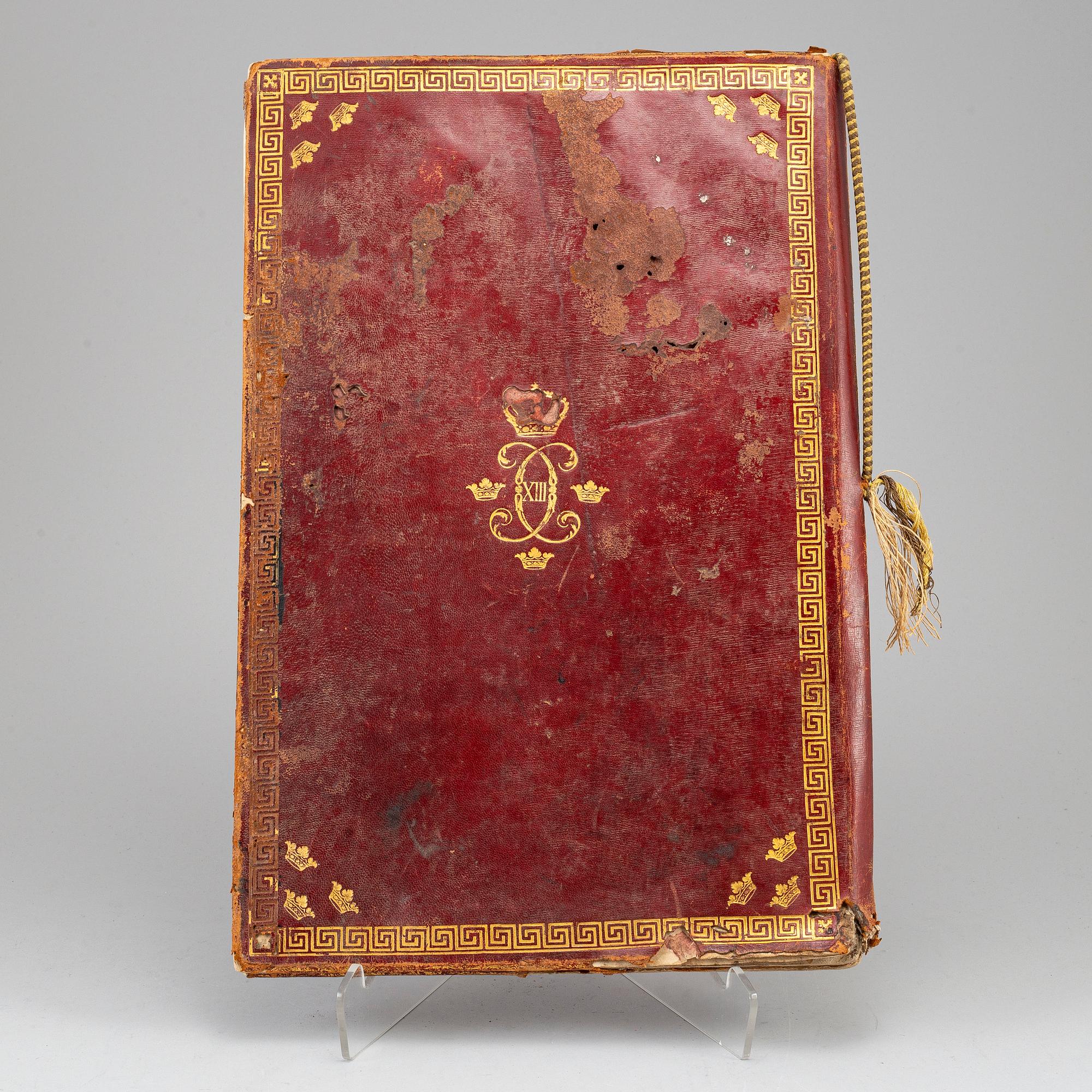 SKÖLDEBREV,  för adliga ätten von Haselberg (ointr).