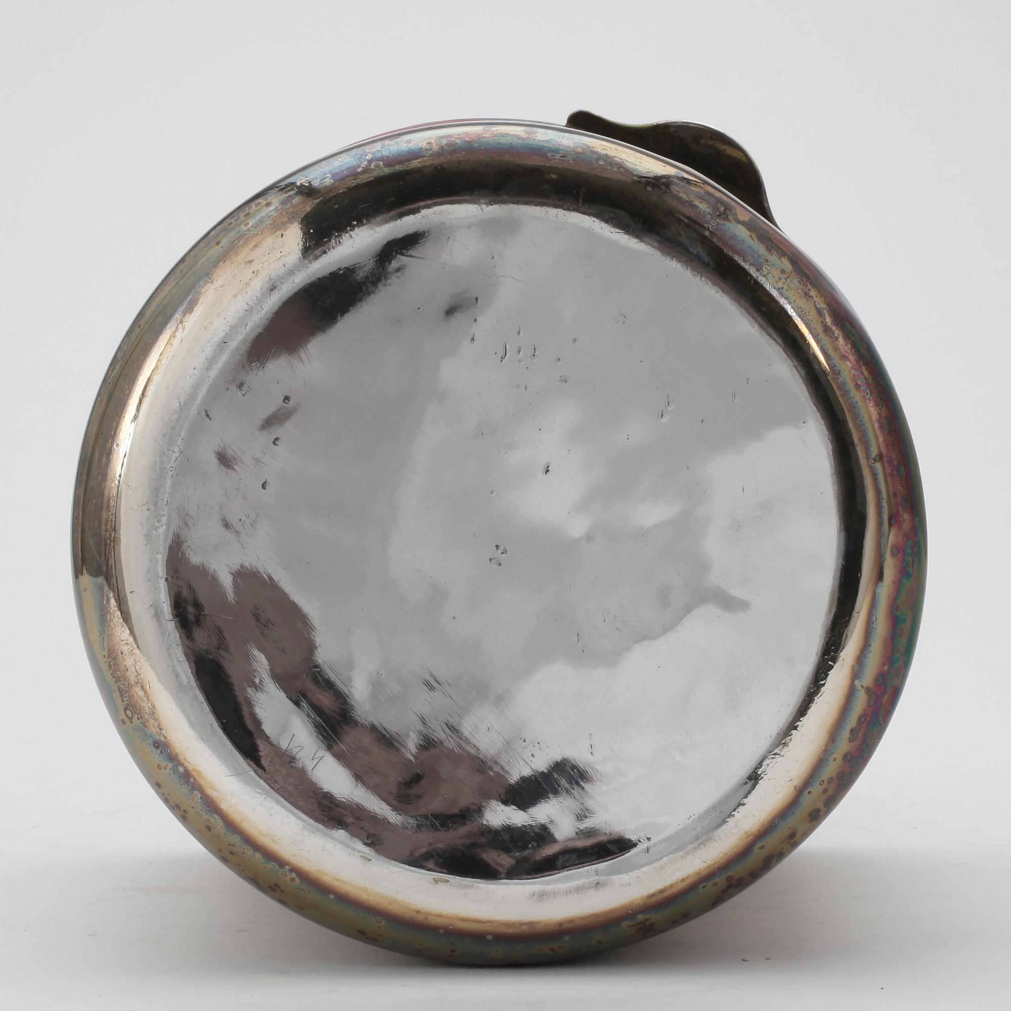 CHAMPAGNEKYLARE, nysilver, 1900-talets början.