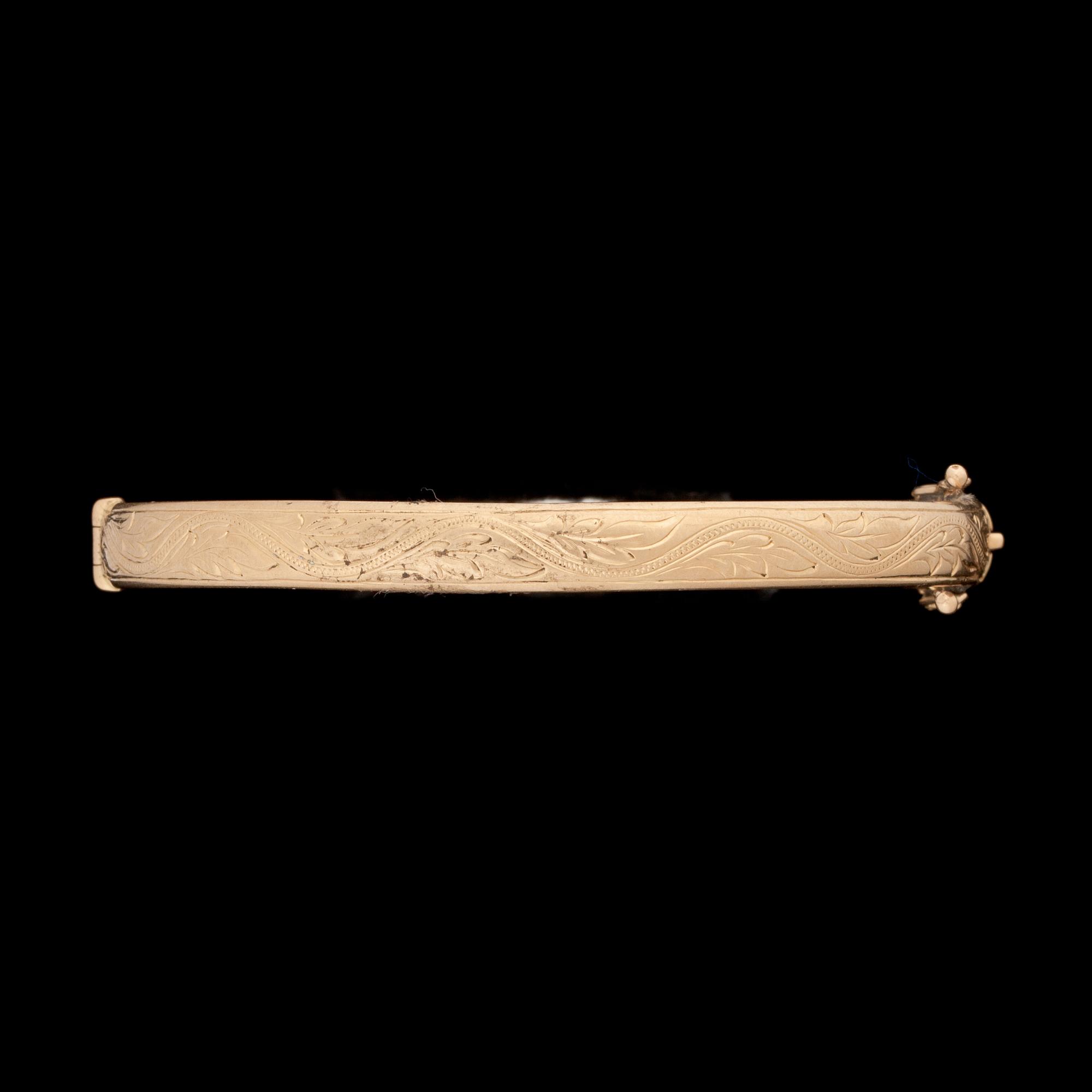 ARMRING, 18k, vikt ca 25 g.