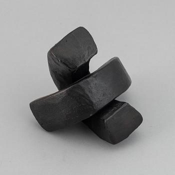 Pål Svensson, skulptur, brons, 1988, signerad 2/9.