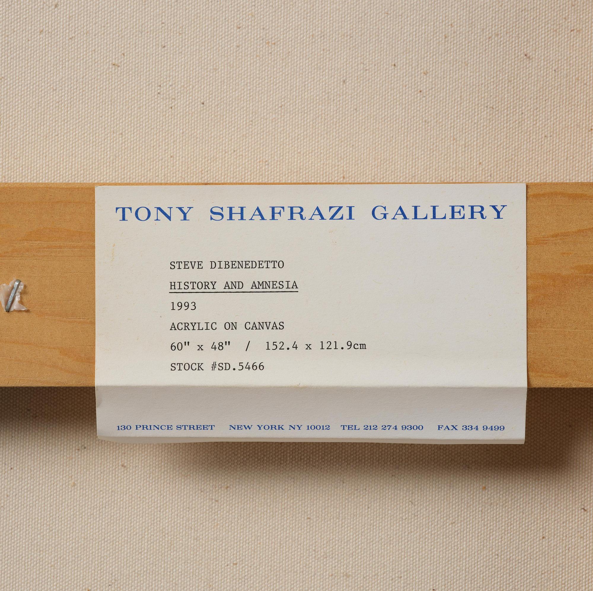 Steve di Benedetto, "History and Amnesia".