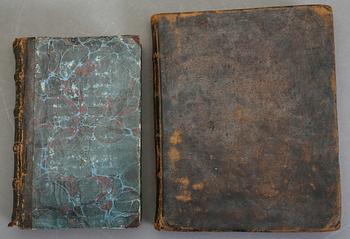 BOKPARTI DIVERSE, 7 vol, bla Matrikel öfver Svea Rikes Ridderskap och adel, Stockholm 1816.