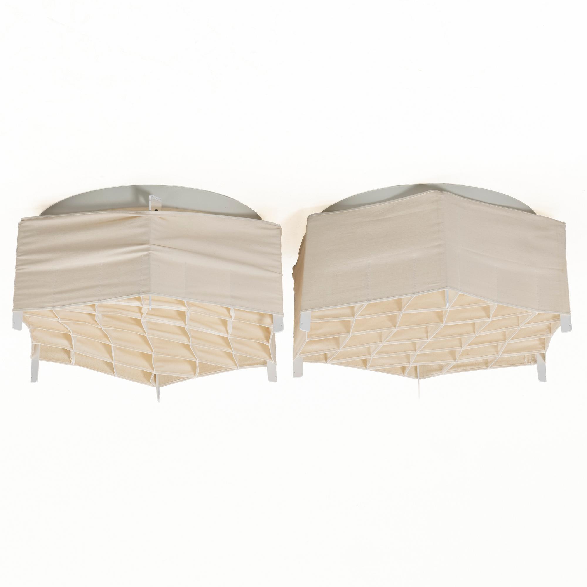 Ceiling lamps, a pair, model 2506, Atelje Lyktan, Åhus, latter half of the 20th century.