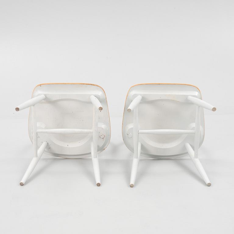 Ilmari Tapiovaara, chairs, 4 pcs, "Fanett", Edsbyverken, 1960s.