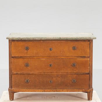 BYRÅ, gustaviansk stil, 1800-tal.