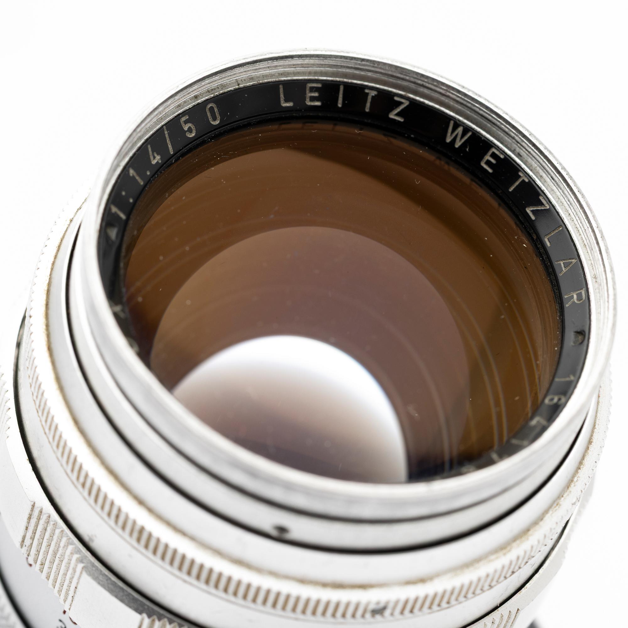 Summilux 1:1.4/50 Leitz Wetzlar.