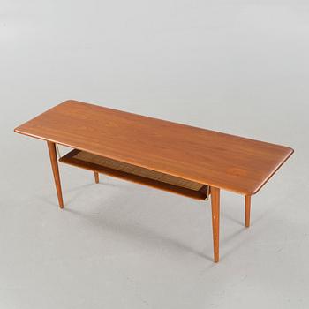 A 1950/60s coffee table, model fd 516, by Peter Hvidt & Orla Molgaard Nielsen for France & Daverkosen, Denmark.