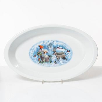 Christmas service, 77 pieces, Christineholm, second half of the 20th century.