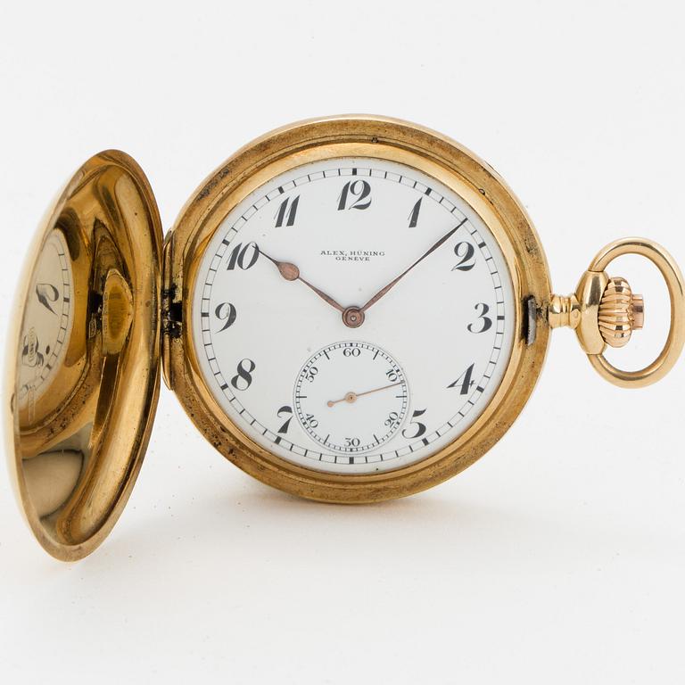 POCKET WATCH, hunter, 50 mm.