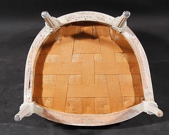 KARMSTOL, gustaviansk, Stockholms stolmakaremblem, 1700-tal.
