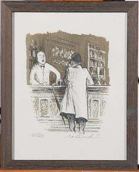 SVENSSON, ROLAND. Litografier, 3 st. Sign. o numr.