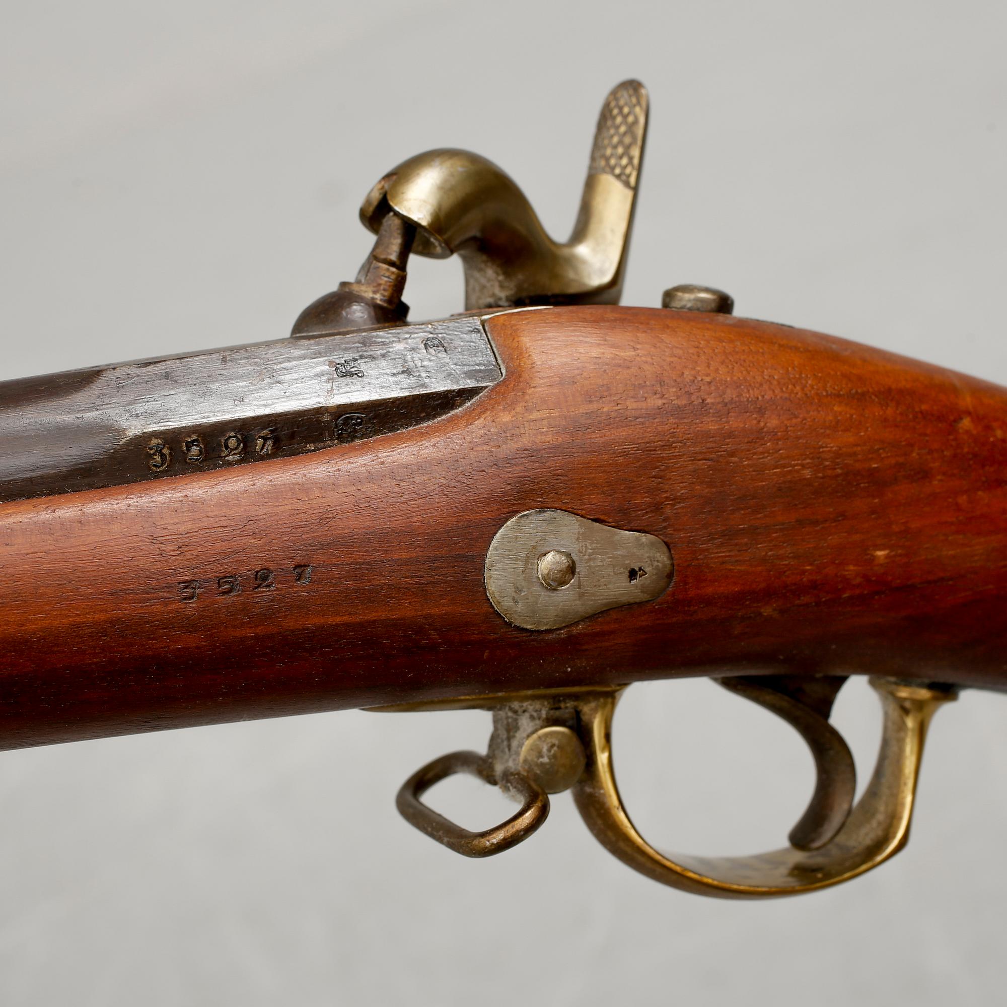 SLAGLÅSGEVÄR, m/1855, P J Malherbe & Cie a Liége.