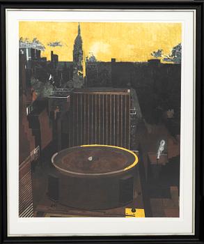 Jorge Castillo, pigment ink print signerad och daterad 3/10.