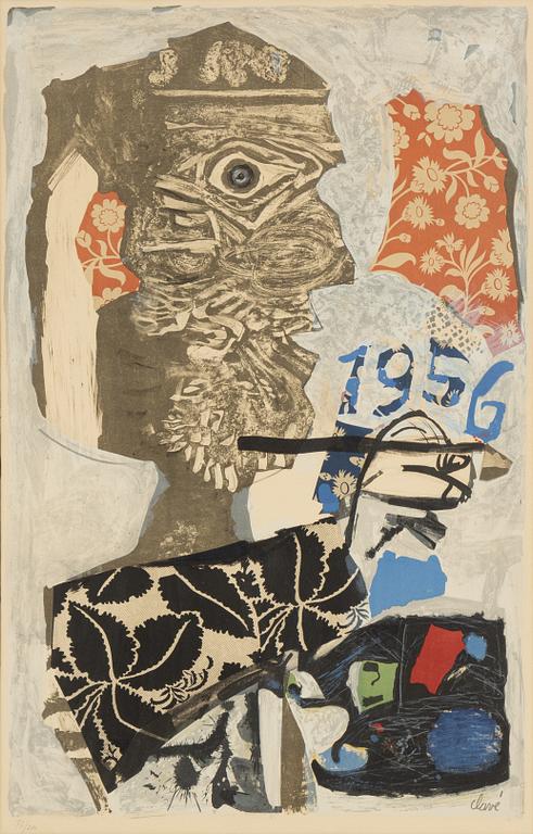 Antoni Clavé, Porträtt.