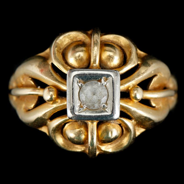 RINGAR, 5 st. Guld, 18k resp 23k. Tot ca 22 g.