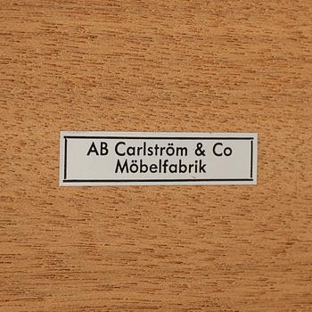 A pair of bedside tabled, AB Carlströms & co Möbelfabrik, Sweden, mid20th century.