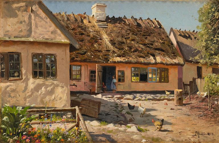 Peder Mork Mönsted, Husmandshuse, Hilleröd.