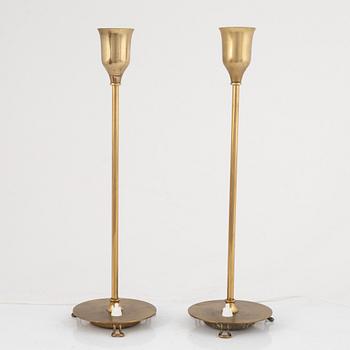 Josef Frank, a pair of model 2552 table lamps, Firma Svenskt Tenn, Sweden.