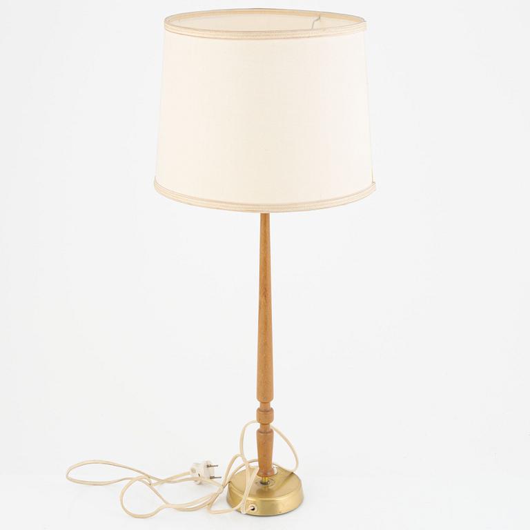 Hans Bergström, table lamp, model "743", Ateljé Lyktan, Åhus 1940s-50s.