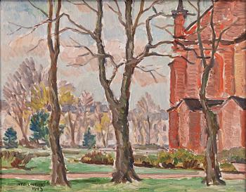 Into Linturi, Spring landscape.