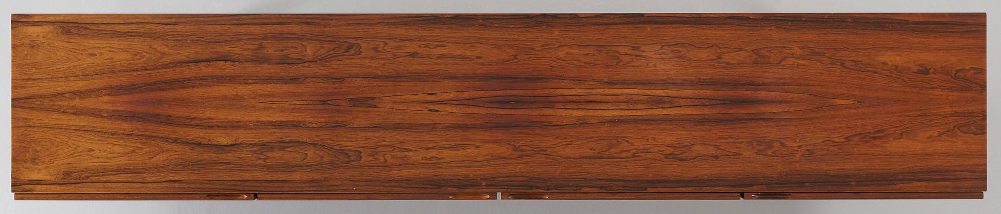 Ib Kofod-Larsen, a palisander sideboard, Seffle, Sweden 1960's.