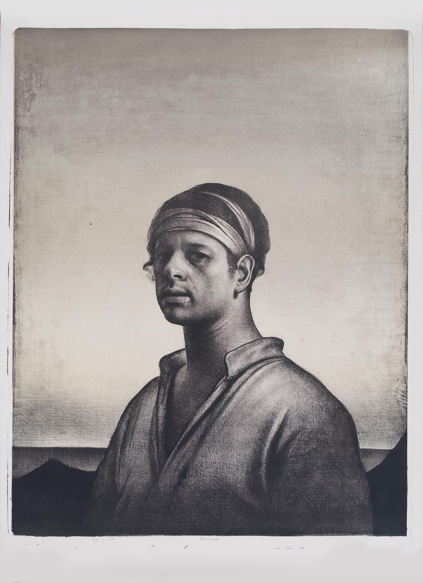 ODD NERDRUM, etsning, signerad, AP - PT.