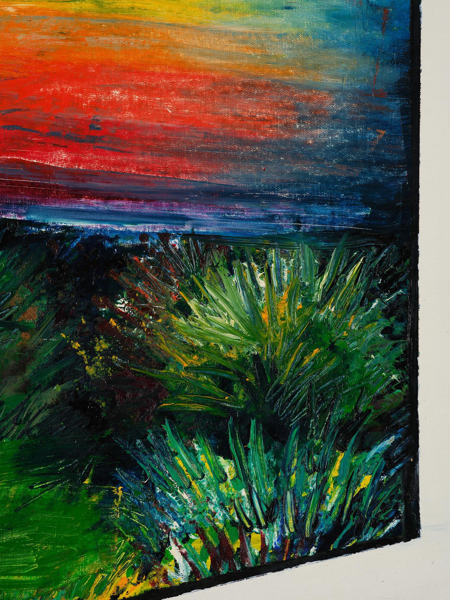 Enno Hallek, "Solnedgång som lyssnar".