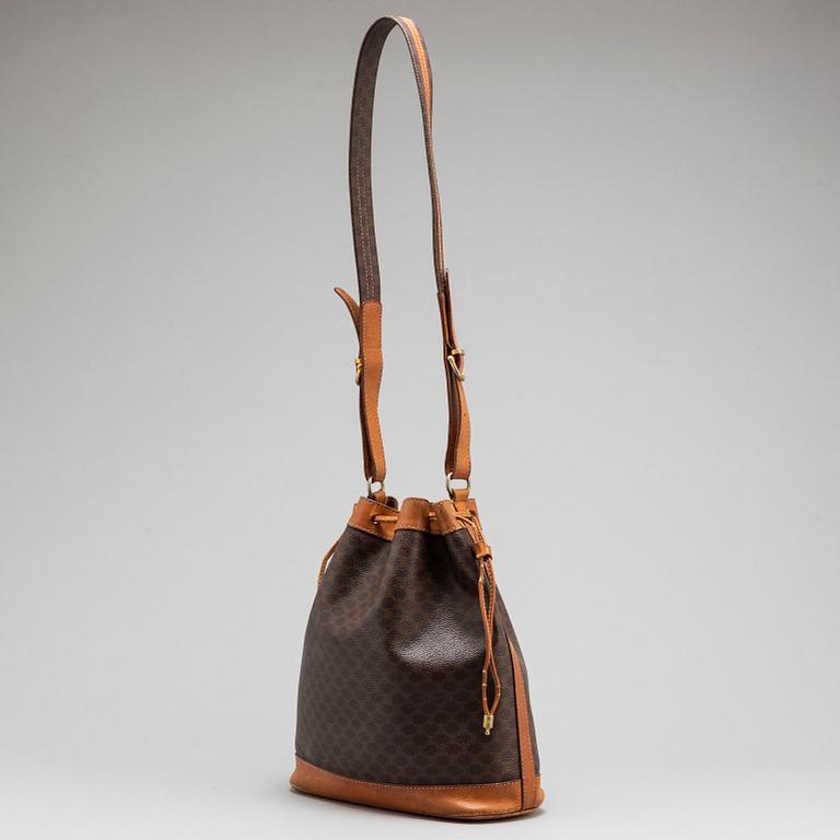 CÉLINE, "Macadam bucket bag".