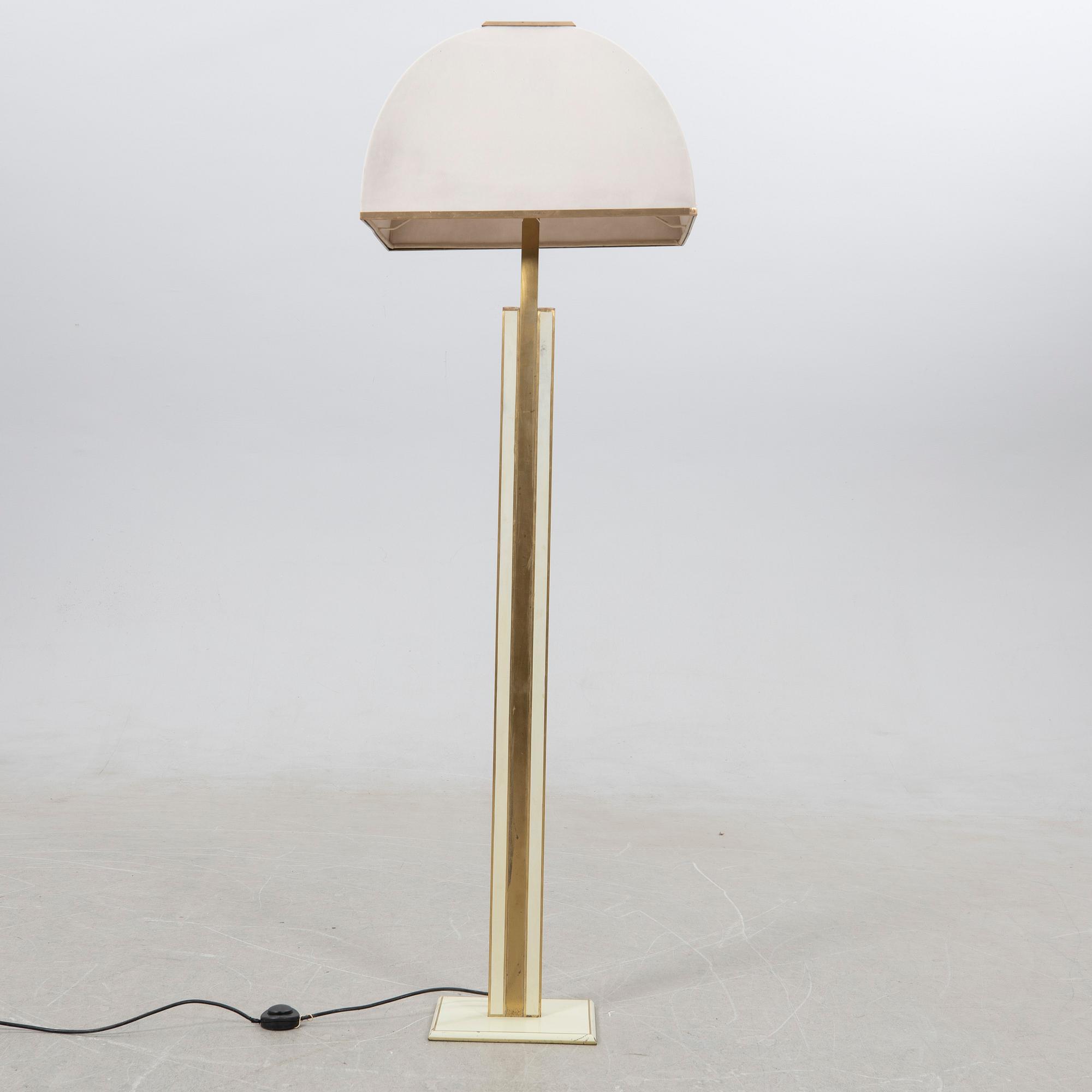 Golvlampa, 1900-talets senare del.