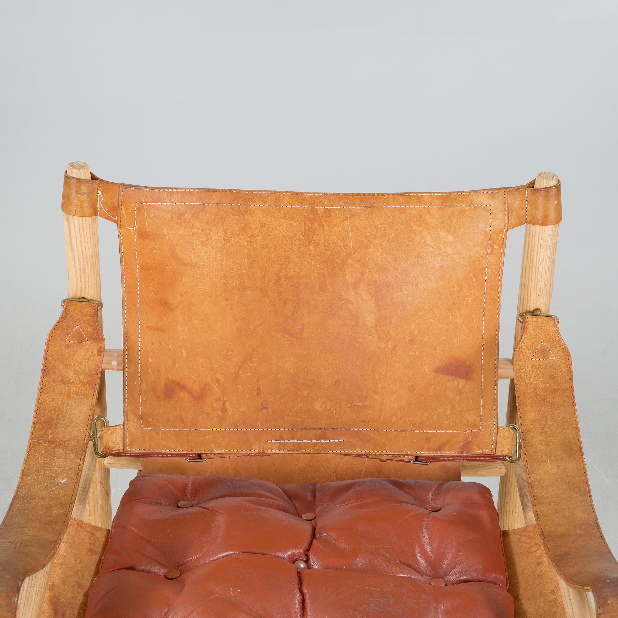 A lounge chair by Arne Norell, model "Sirocco", second half of the 20th century.