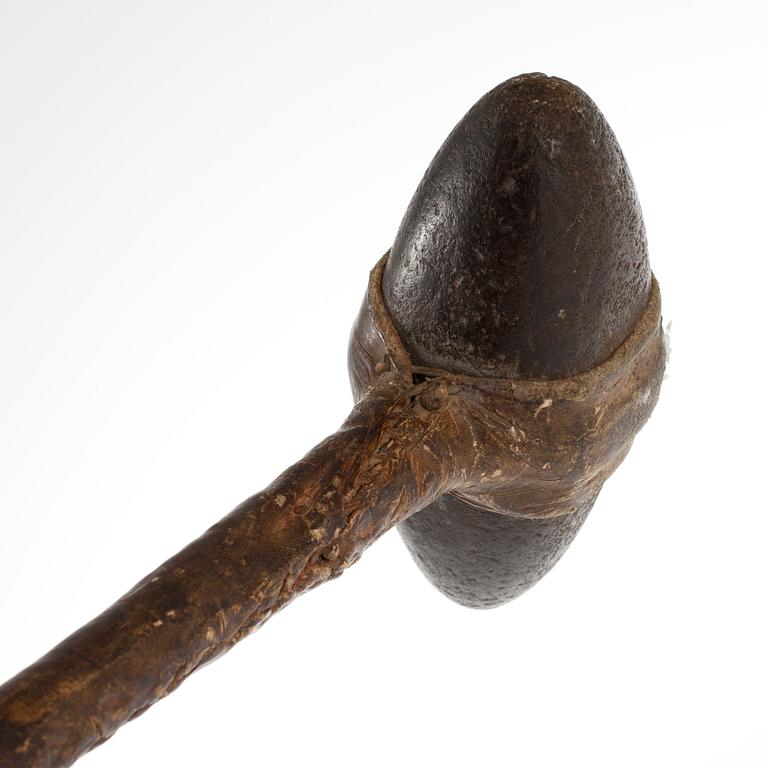 PRÄRIEINDIANERS STRIDSKLUBBA, USA, 1800-tal.