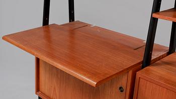 BOKHYLLA, Wirserums Nya Möbelfabrik, Hultarp, 1900-talets mitt.