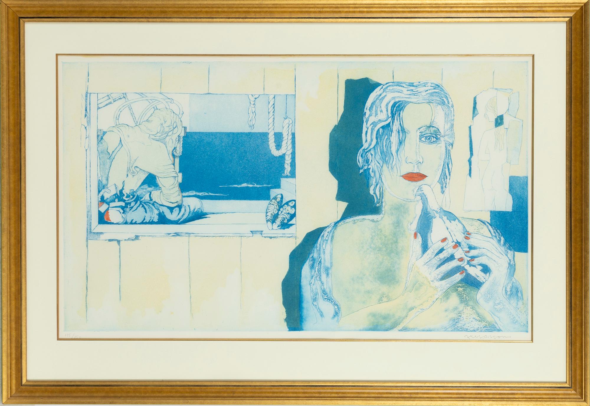 Axel Olson, "Sjömannen och sirenen".