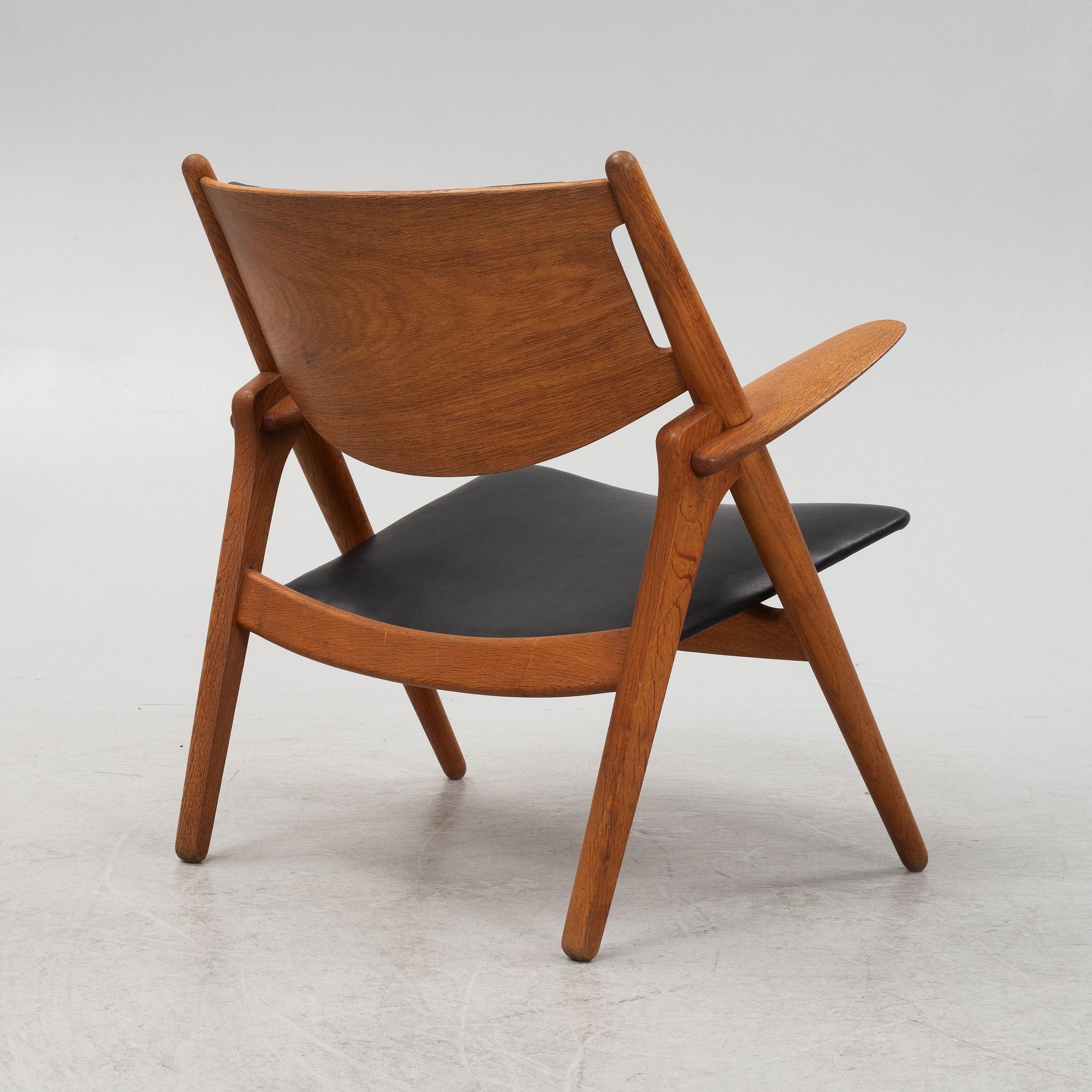 A Hans J. Wegner "CH28" armchair, Carl Hansen, Denmark, second half of the 20th century.