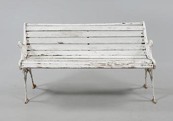 TRÄDGÅRDSBÄNK/PARKBÄNK, 1900-tal.