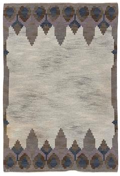 431. Judith Johansson, a carpet, 'Norrviken', rölakan, c. 283 x 190 cm, signed JJ.