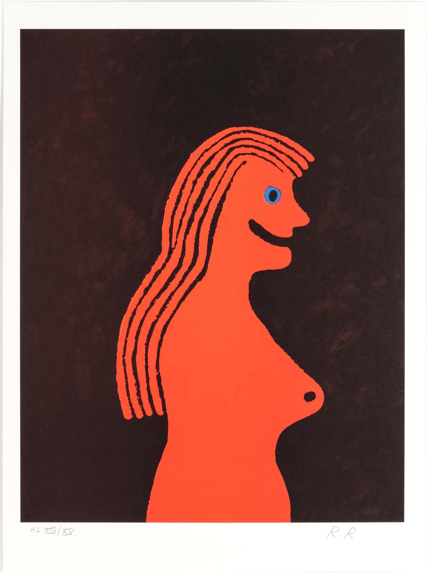 ROGER RISBERG, mapp med 4 litografier. Signerade och numrerade HC XIII/XV. Utgiven 2010.