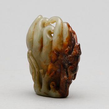 PENSELBAD, nefrit, Kina.