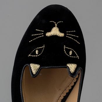 CHARLOTTE OLYMPIA, skor, storlek 37 1/2.
