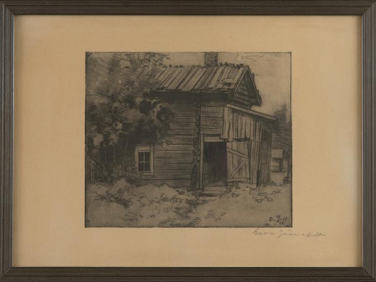 Eero Järnefelt, "Vanha mökki".