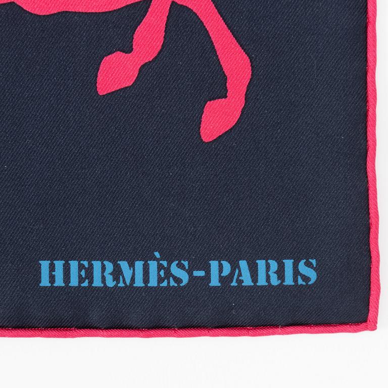 Hermès, scarf, "Ex-Libris En Camouflage".